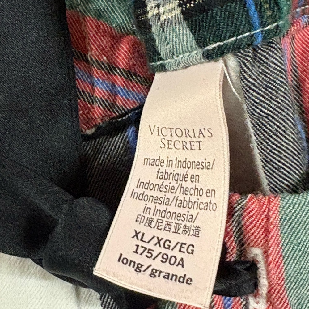 Victoria's Secret Red Plaid pajama - Picture 4 of 6
